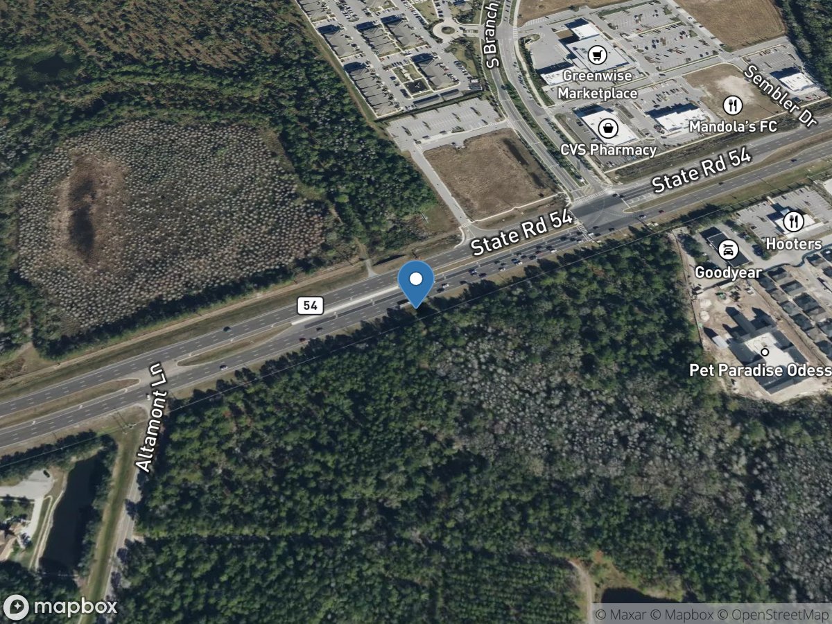 South Branch Anclote River near Odessa FL location