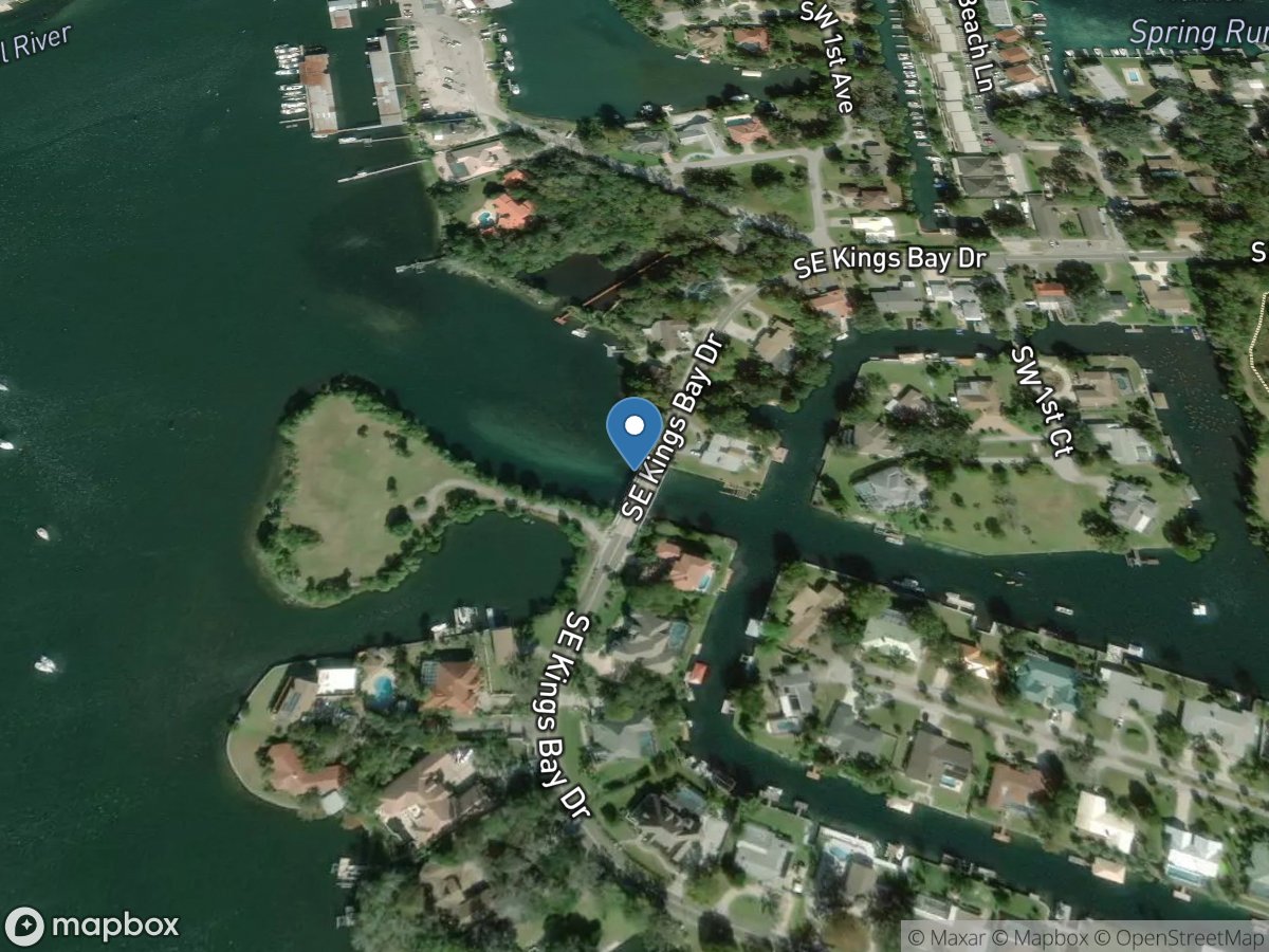 Saragassa Canal at Crystal River FL location