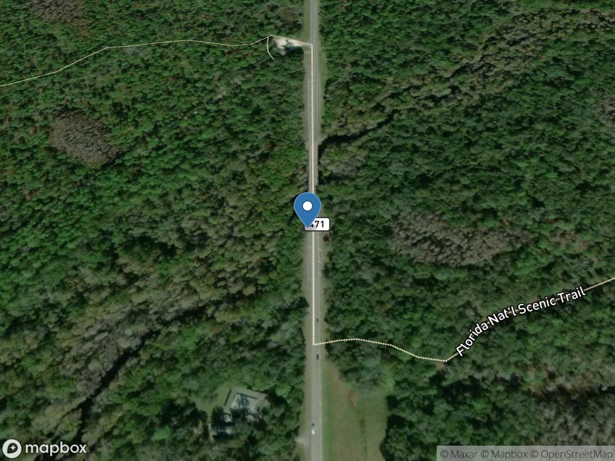 Withlacoochee River near Cumpressco, FL location