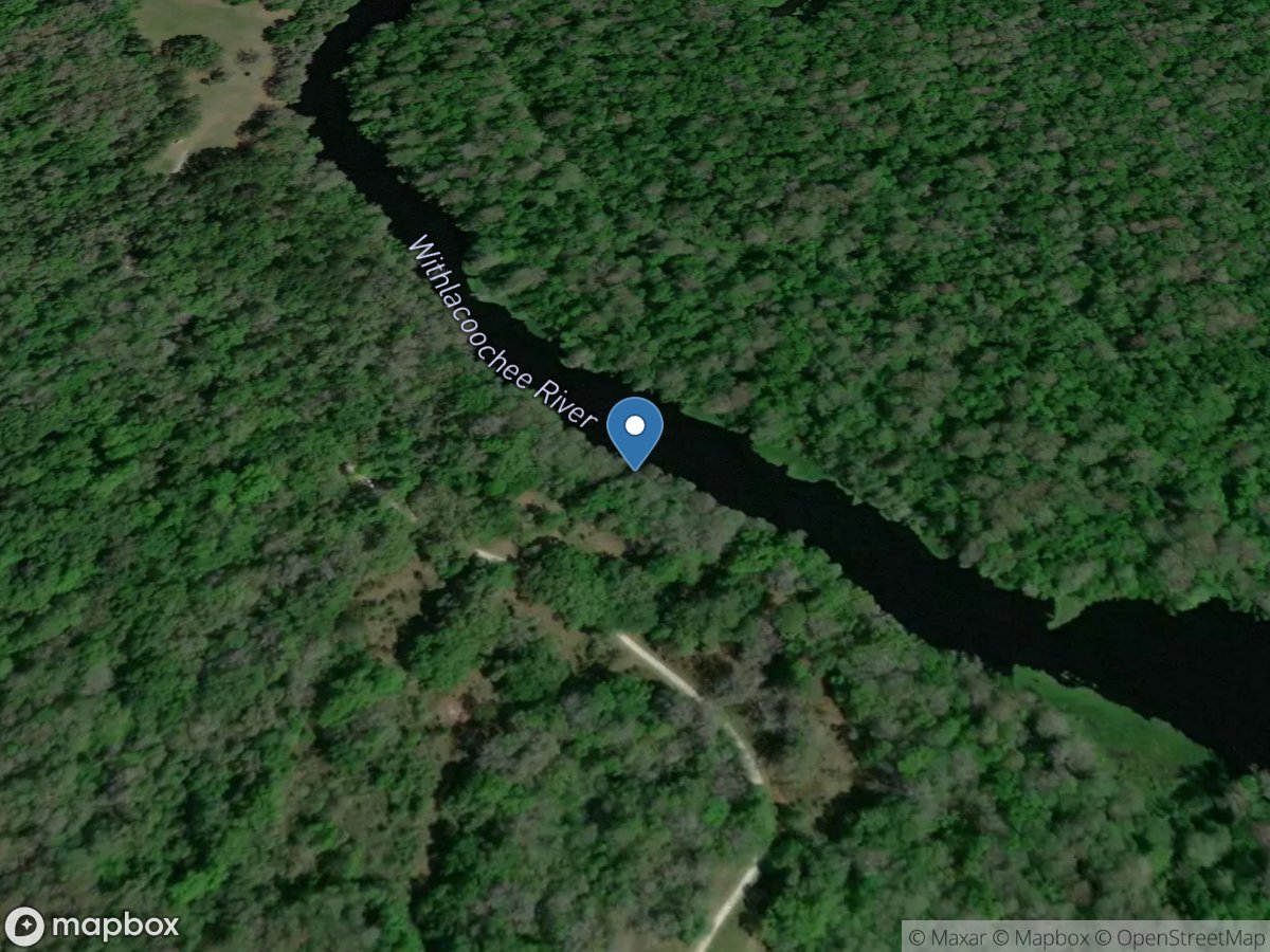 Withlacoochee River near Inverness, FL location