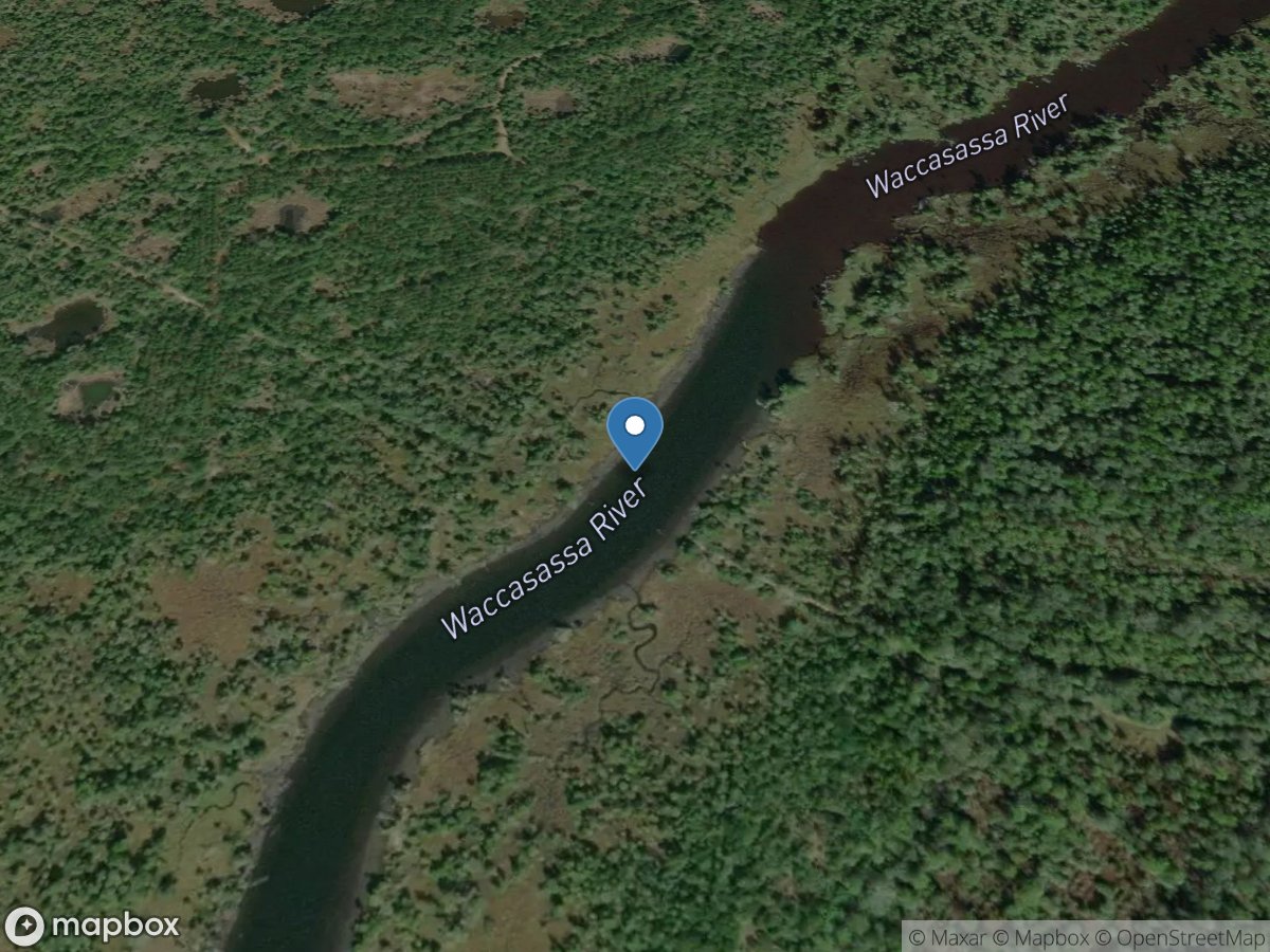 Waccasassa River near Gulf Hammock, Fla. location