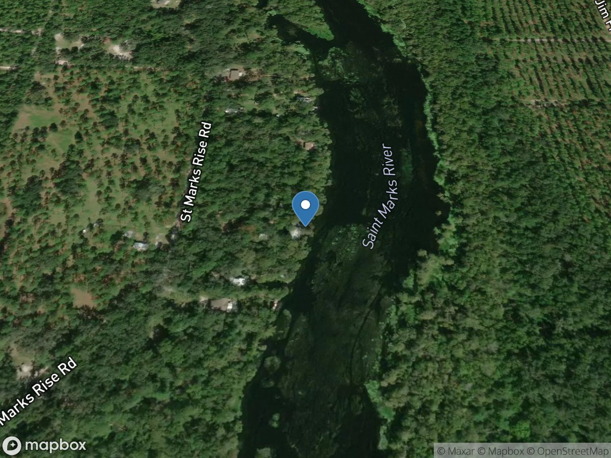 St. Marks River near Newport, Fla. location