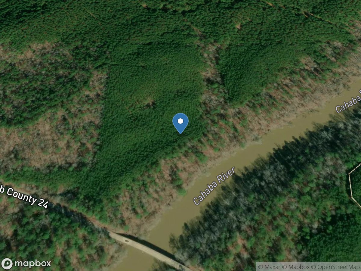 Cahaba River near West Blocton AL location