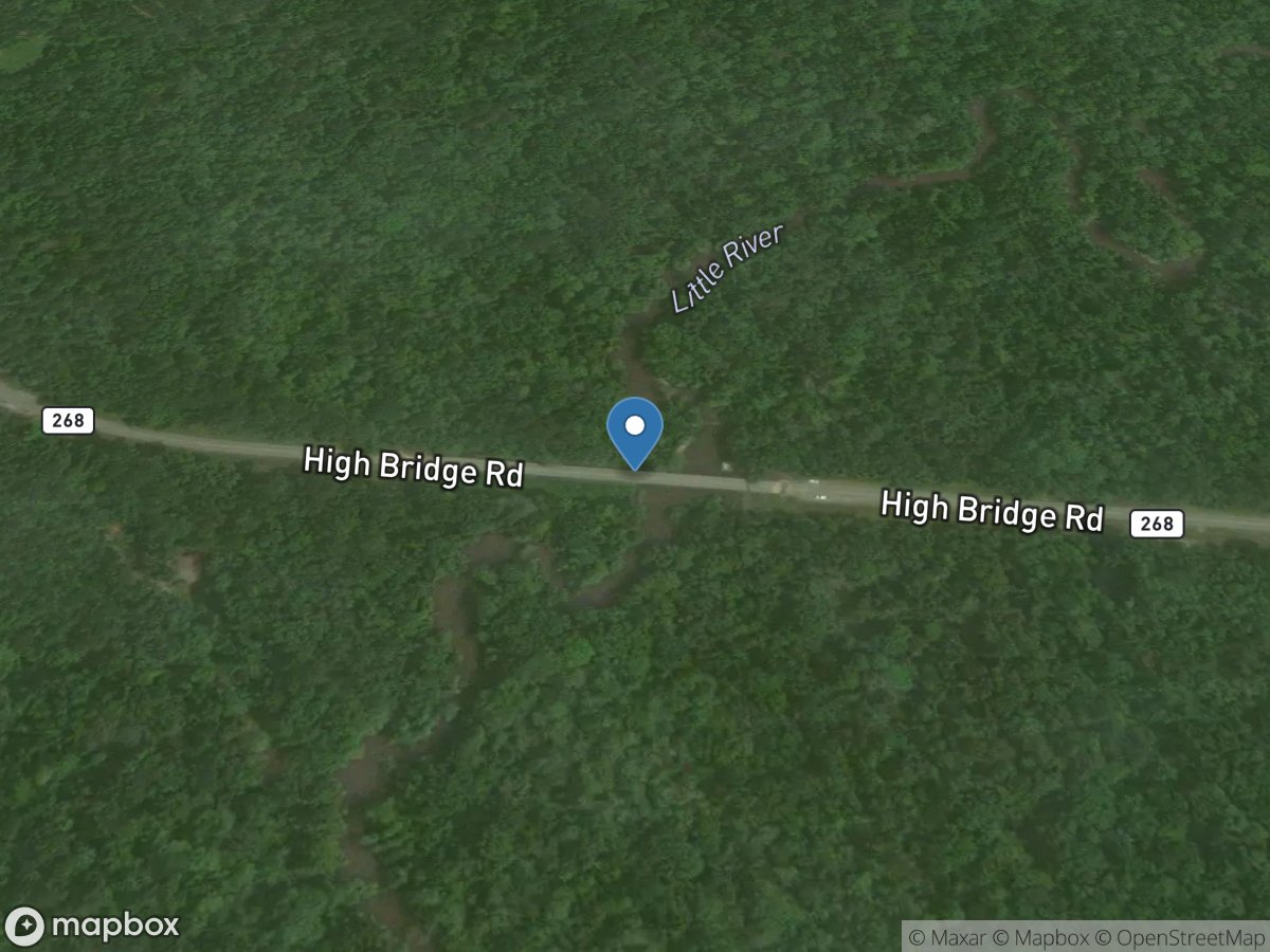 Little River near Midway, Fla. location