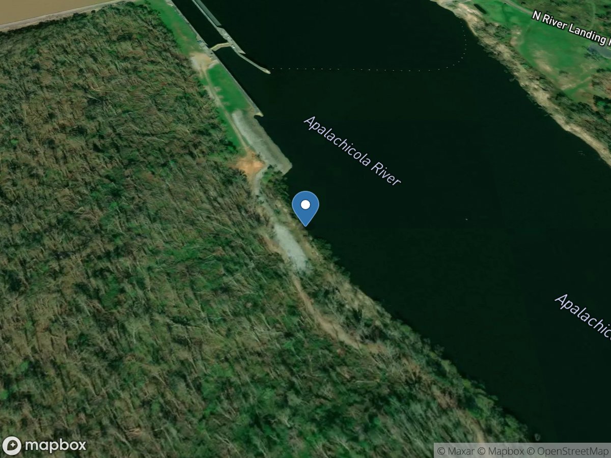 Apalachicola River below Woodruff DAM, near Sneads, FL location