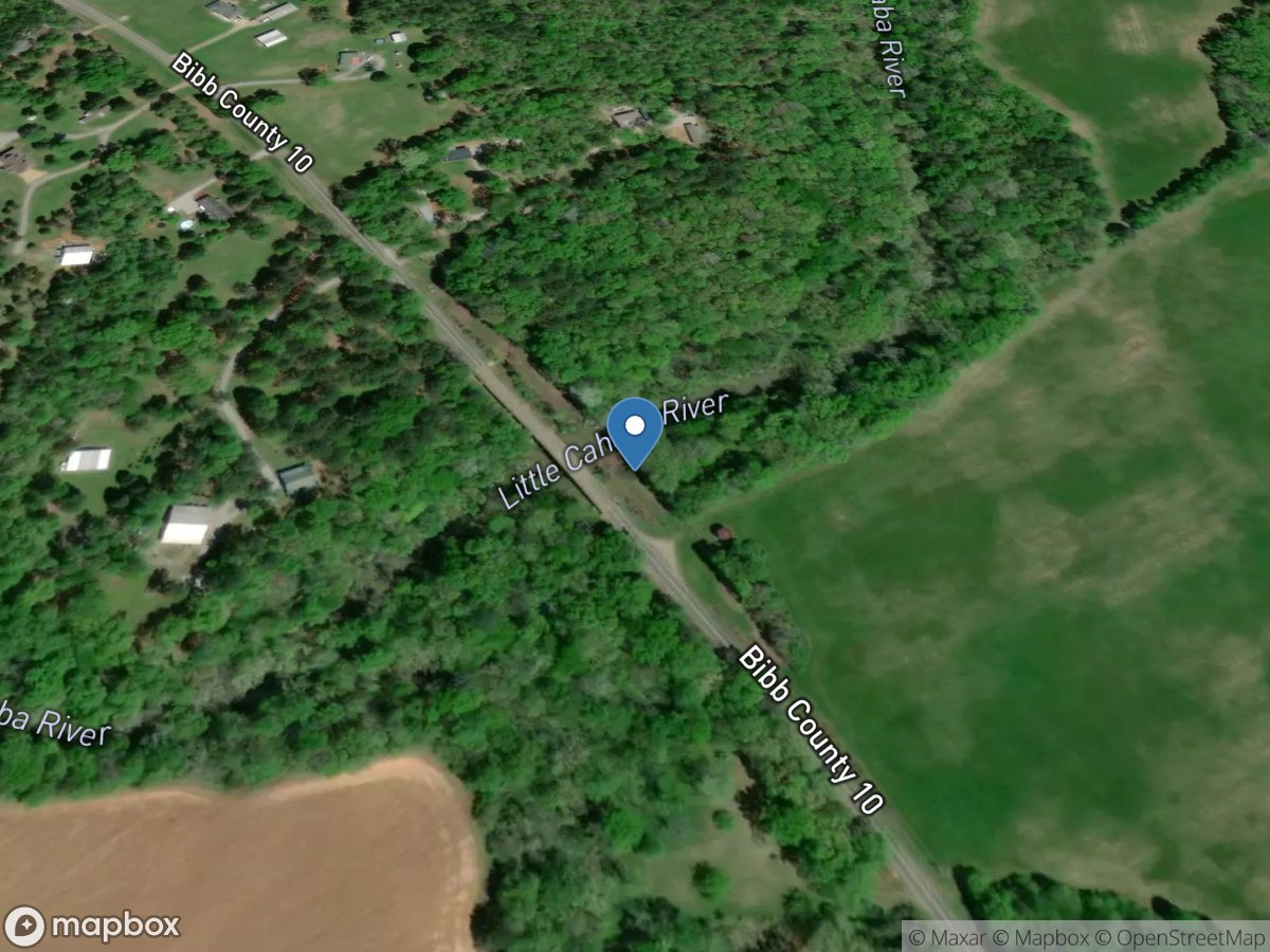 Little Cahaba River near Brierfield AL location