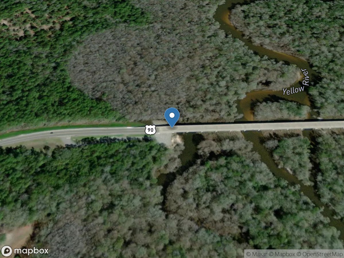 Yellow River at Milligan, Fla. location