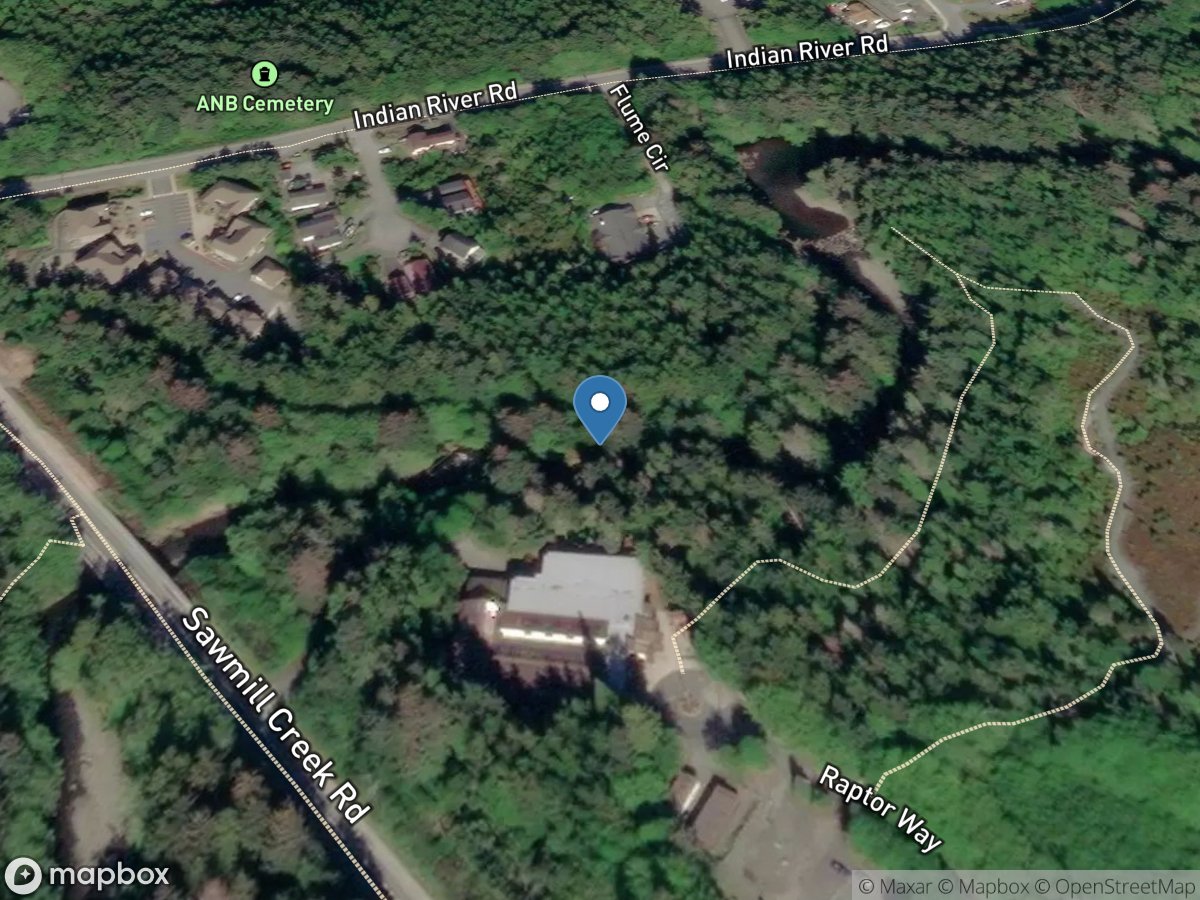 Indian River at Sitka AK location