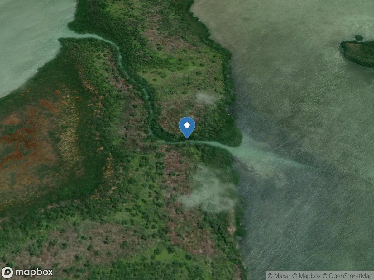 Mud Creek at Mouth near Homestead, FL location