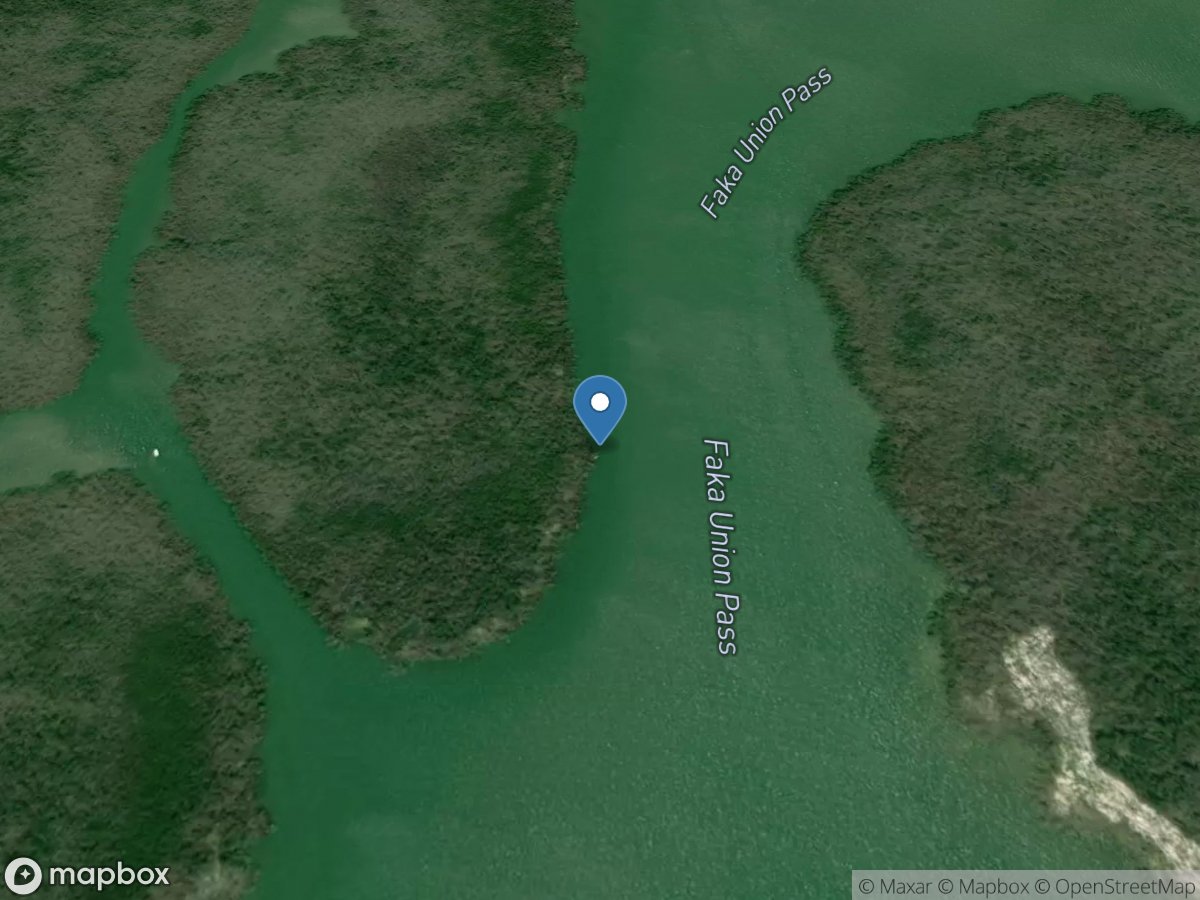 Faka Union Boundary near Panther Key FL location