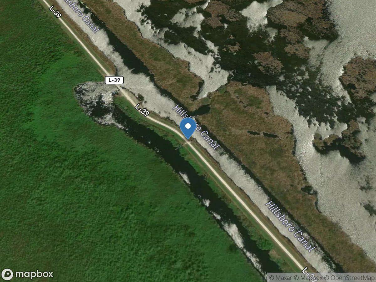 Hillsboro Canal at S-10-D near Deerfield Bch., FL location