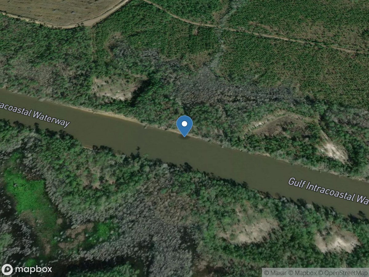 Iww West of Gulf CO Canal near Port ST Joe, FL location