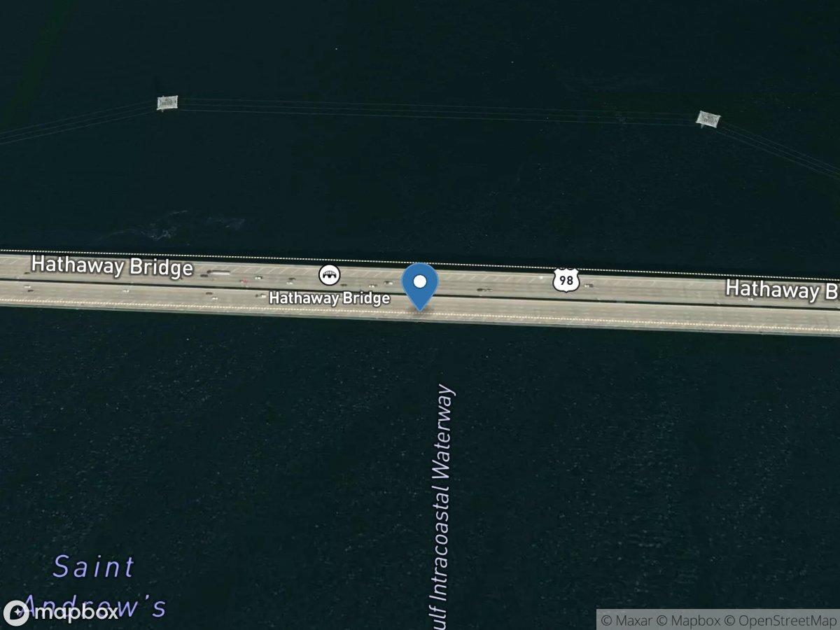 ST Andrews Bay near Panama City, FL location