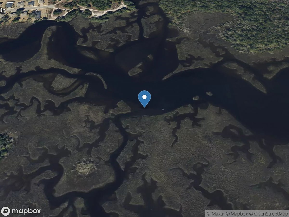 Clapboard Crk above Buckhorn Bluff near Jax, FL location