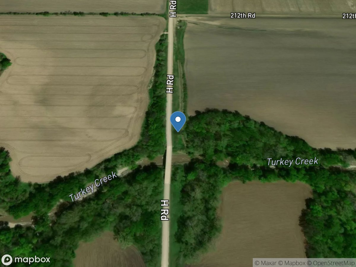 TURKEY Creek Near SENECA, KS location