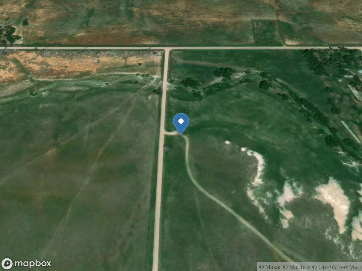 Hackberry Creek near Trego Center, KS location