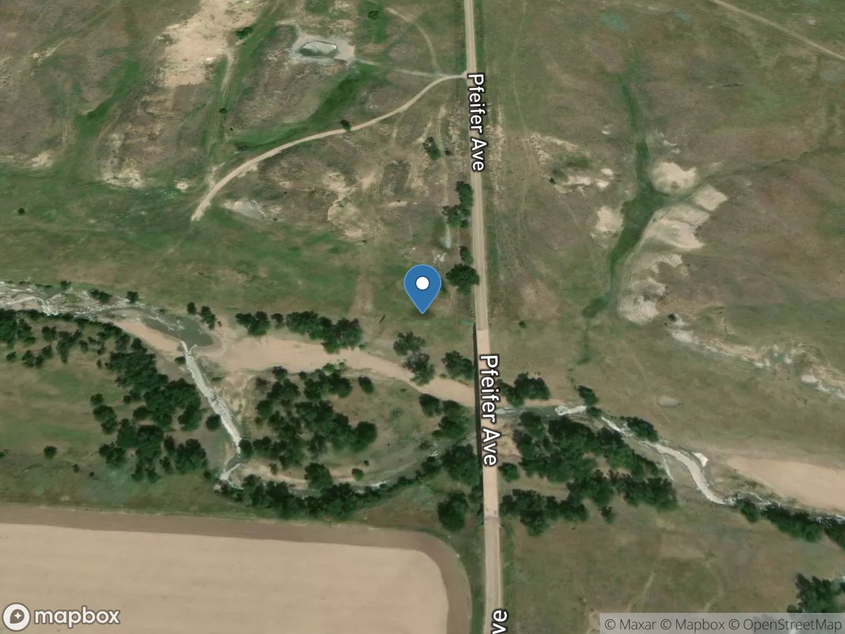 Smoky Hill River at Pfeifer, KS location