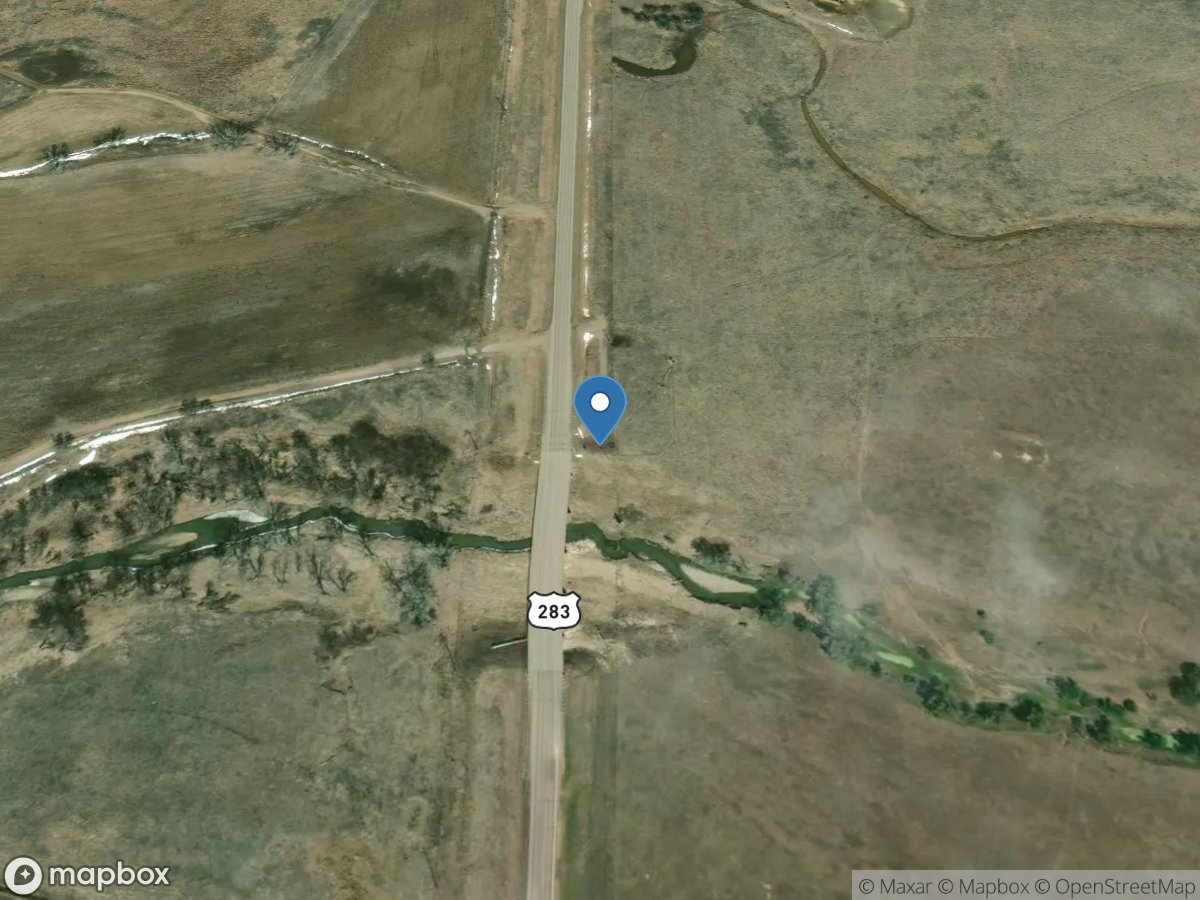 Saline River near Wakeeney, KS location