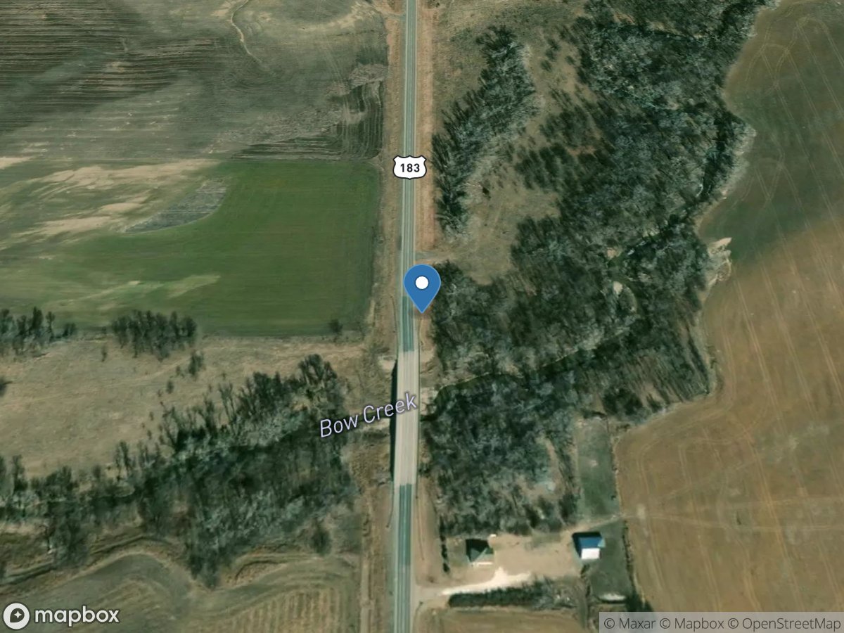 BOW Creek Near STOCKTON, KS location