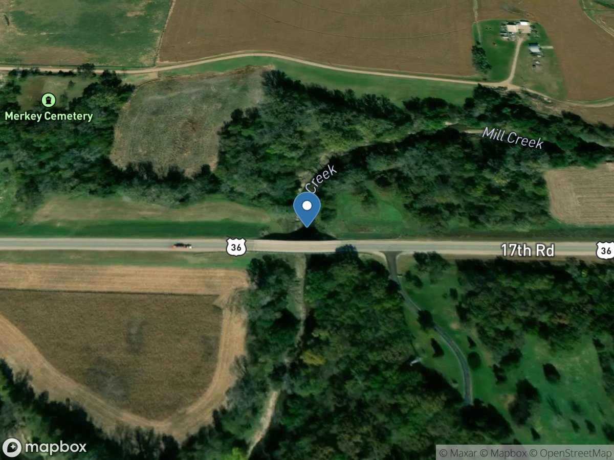 Mill Creek at Washington, KS location