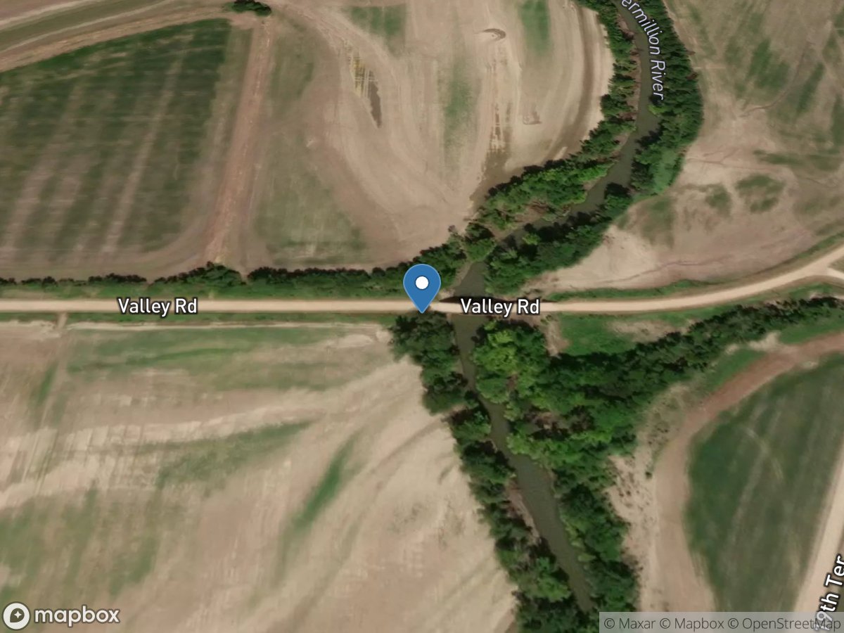 Black Vermillion River near Frankfort, KS location