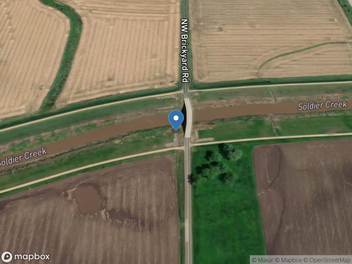 Soldier Creek near Topeka, KS location