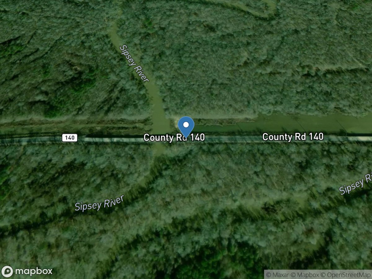 Sipsey River near Elrod, AL location