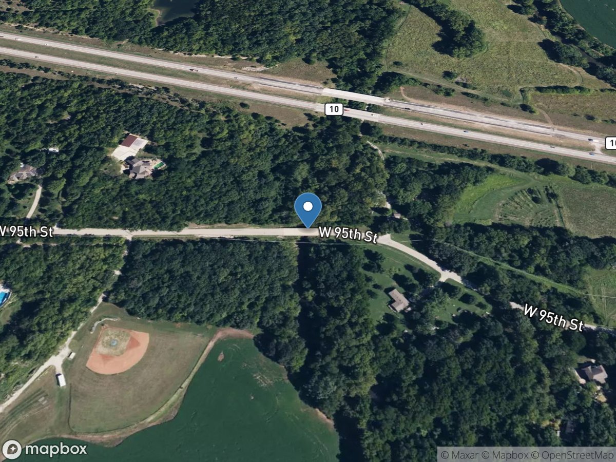 Camp Creek at 95th ST near Desoto, KS location