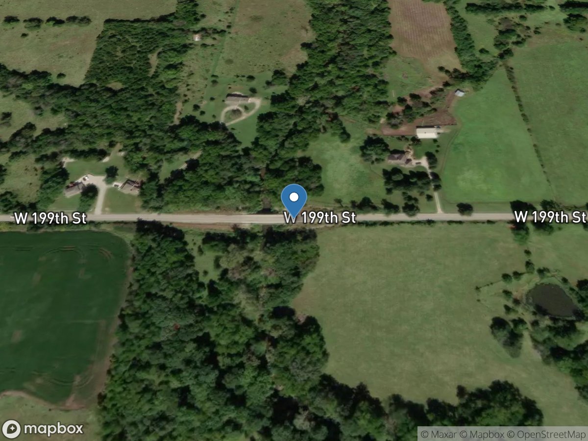 L Bull Creek near Spring Hill, KS location