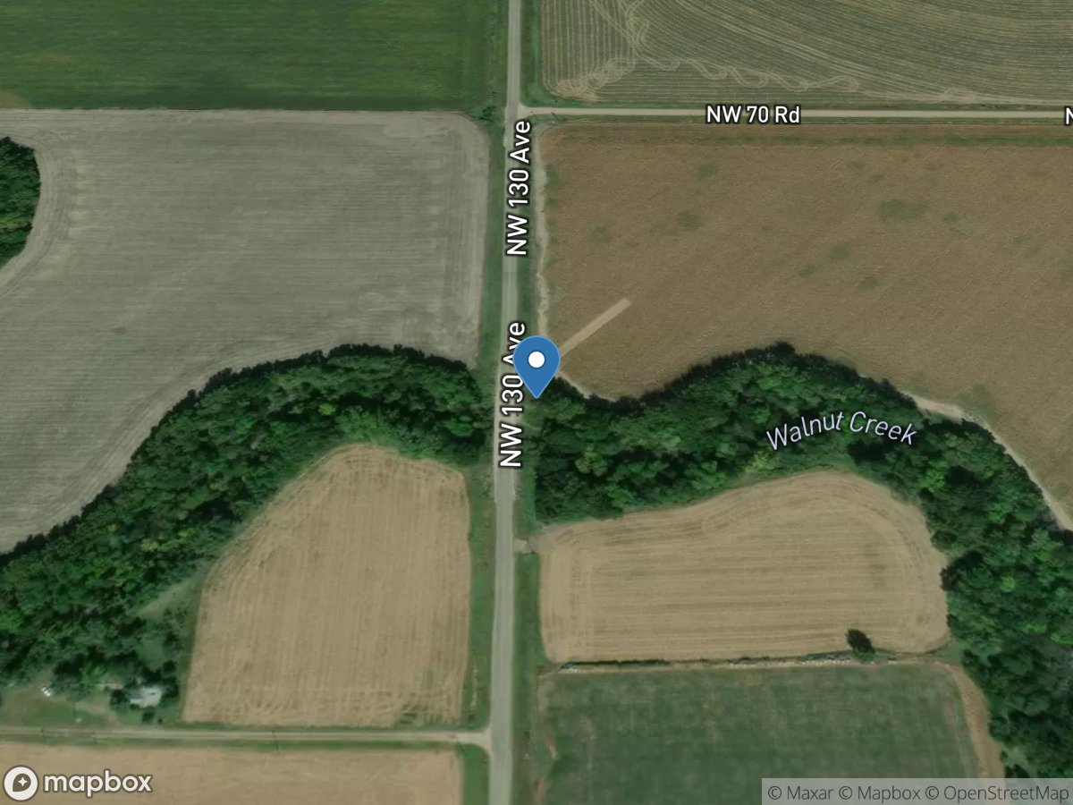 Walnut Creek at Albert, KS location