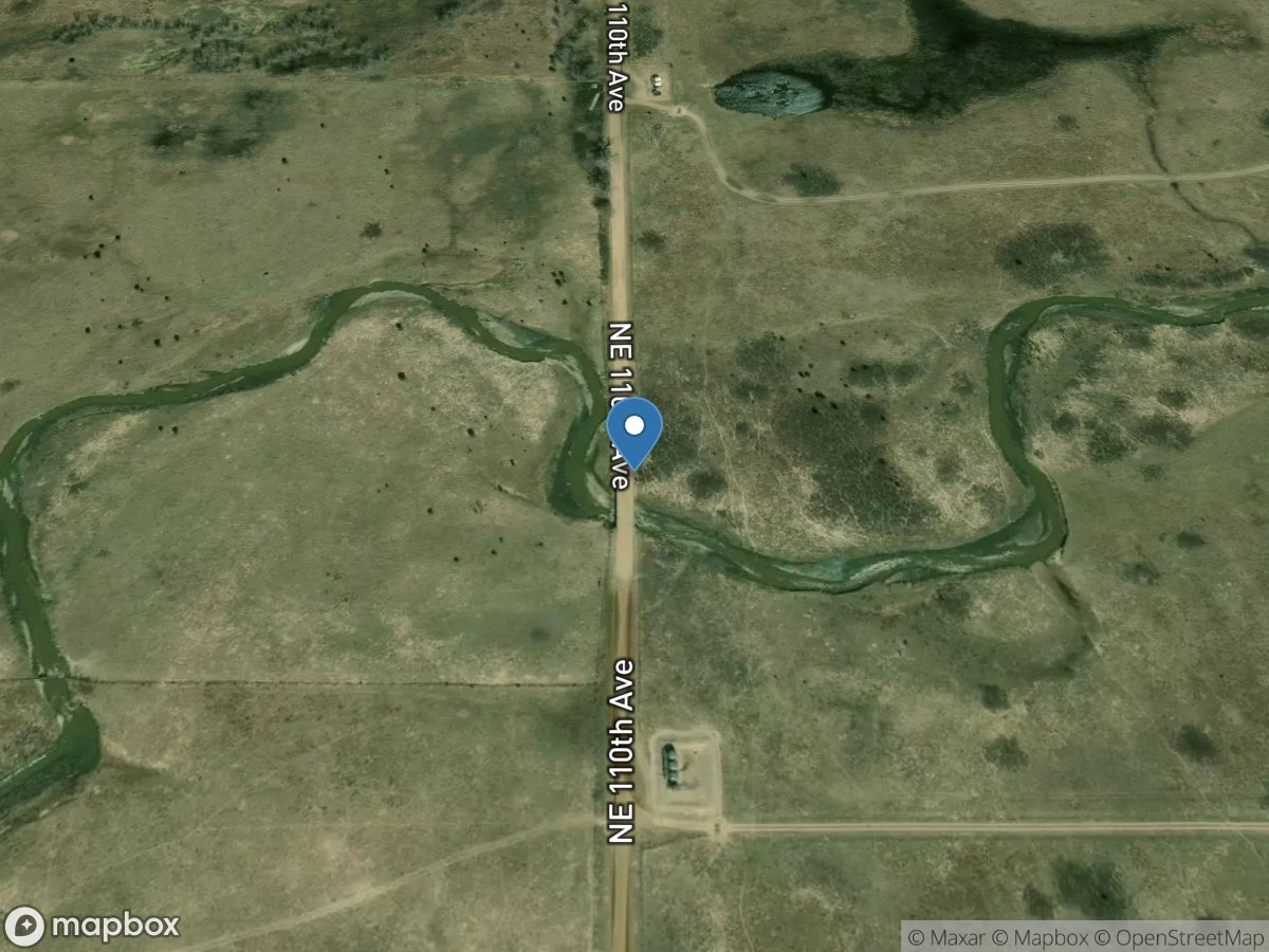 Rattlesnake Creek near Zenith, KS location