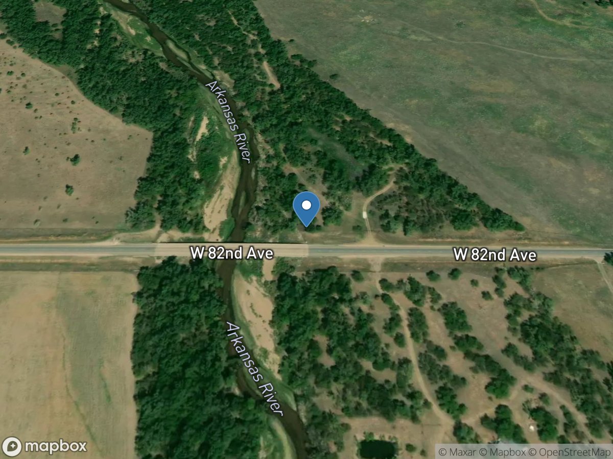 Arkansas River near Nickerson, KS location