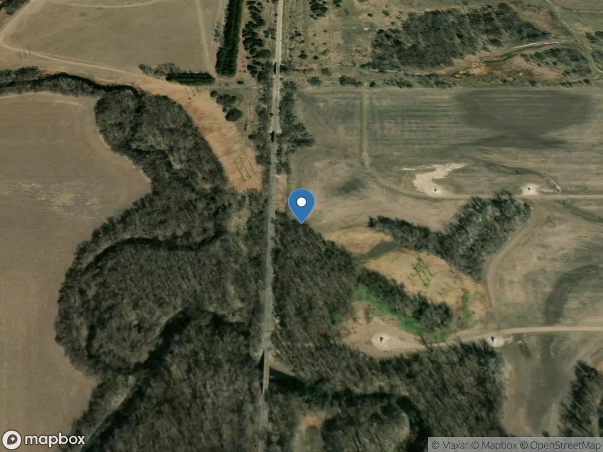 COW Creek Near LYONS, KS location