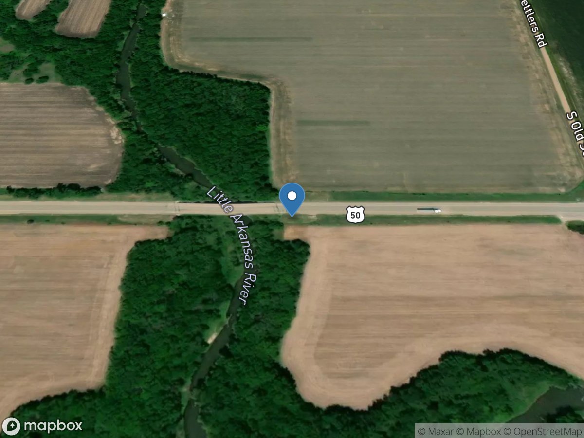 L ARKANSAS River At Highway 50 Near HALSTEAD, KS location