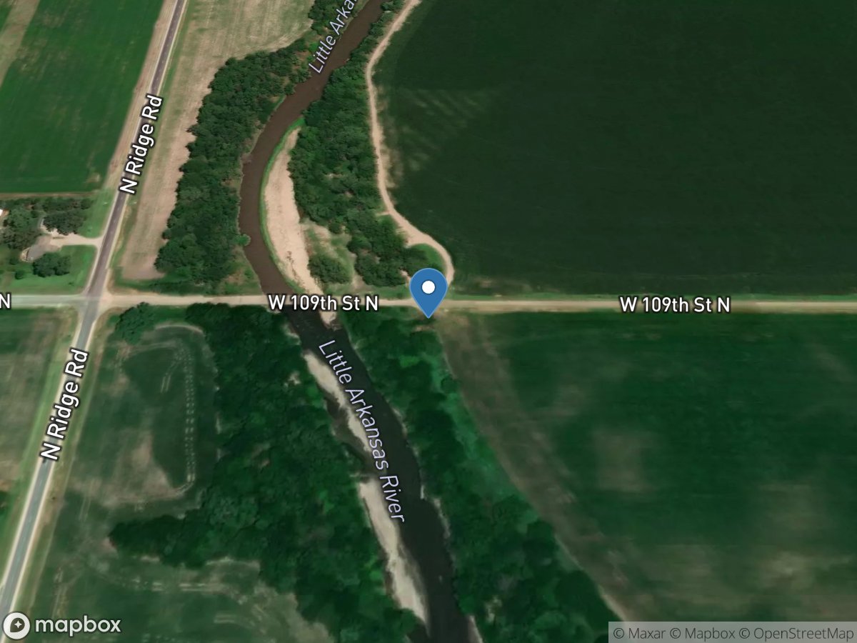 L Arkansas River near Sedgwick, KS location