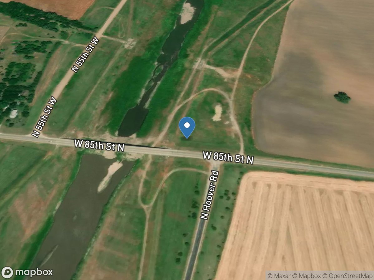 Floodway at L Arkansas River at Valley Center, KS location