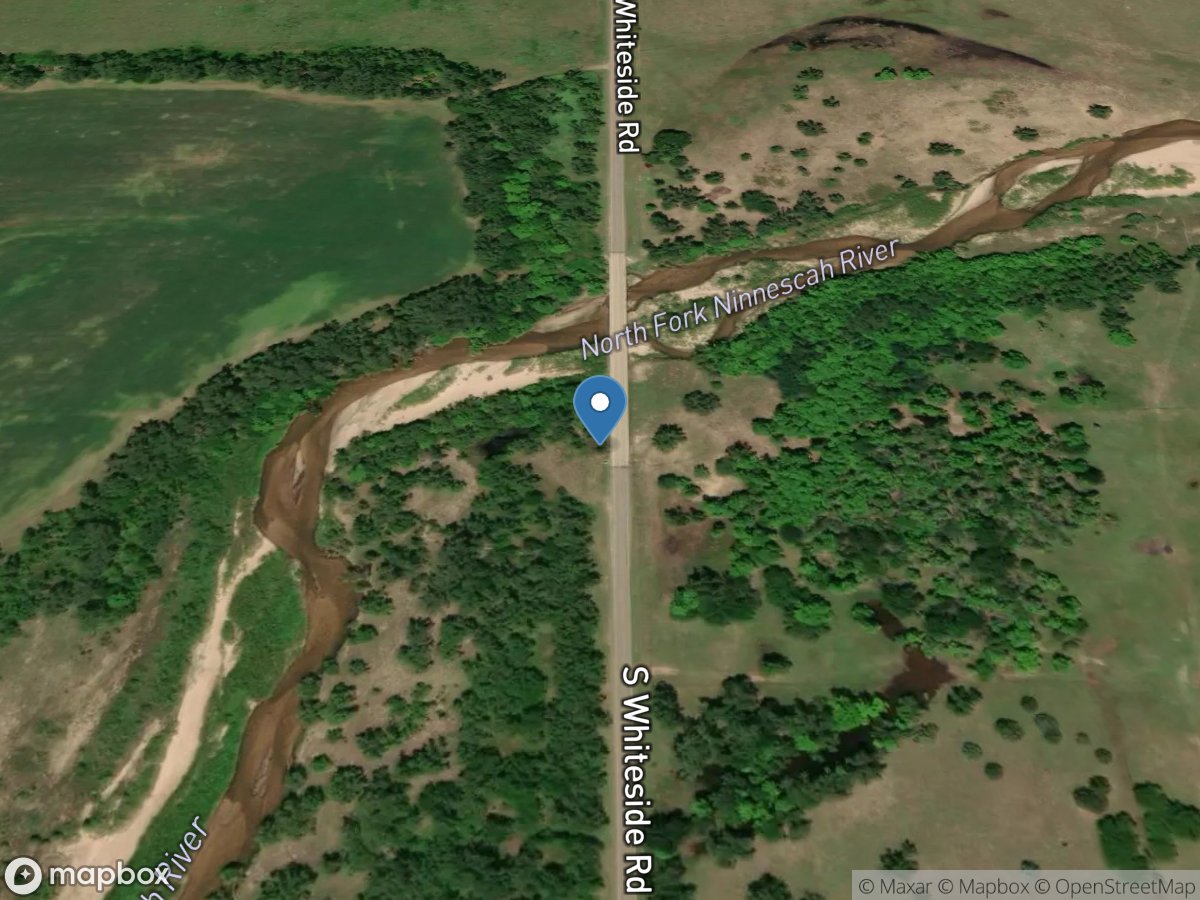 NF Ninnescah River above Cheney Re, KS location