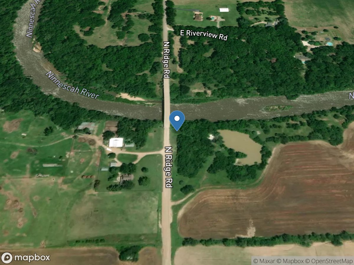 Ninnescah River near Peck, KS location