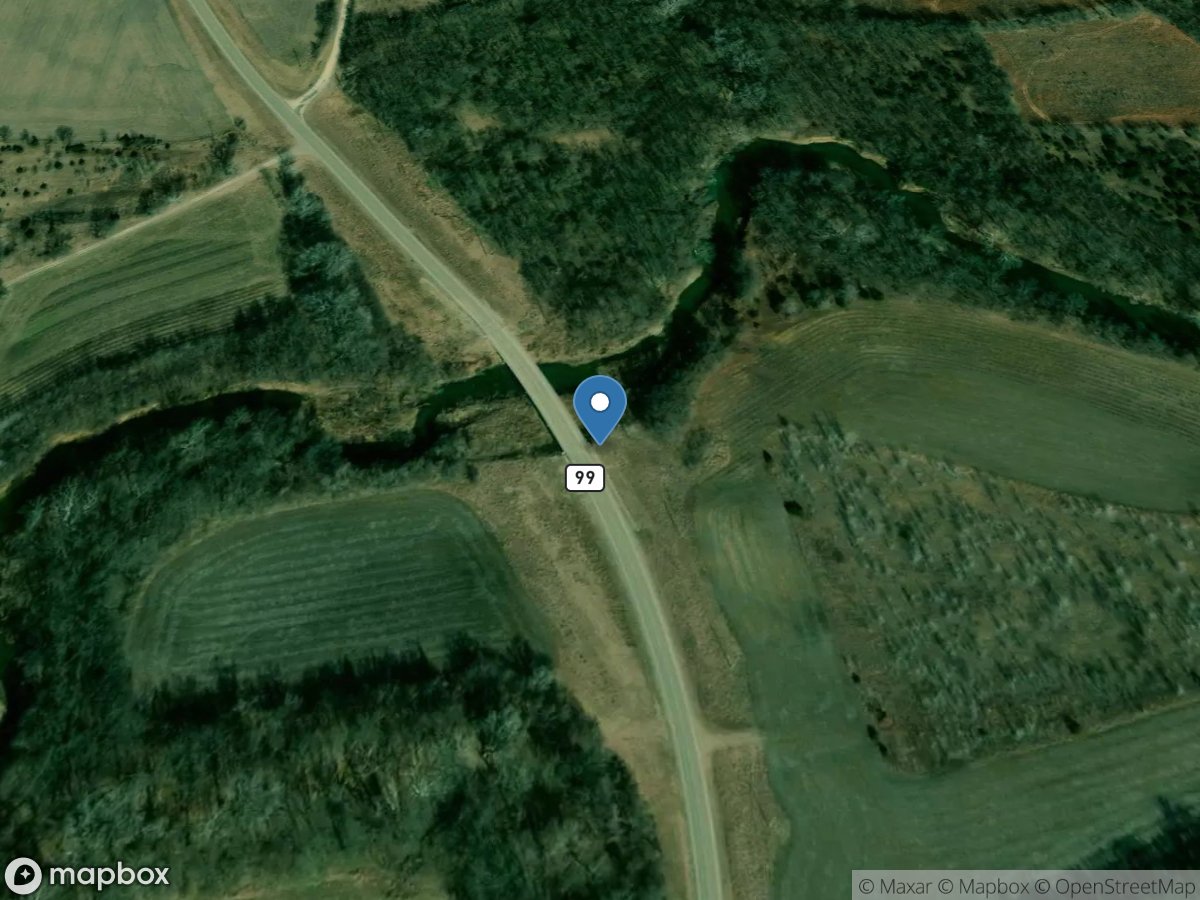 Otter Creek at Climax, KS location