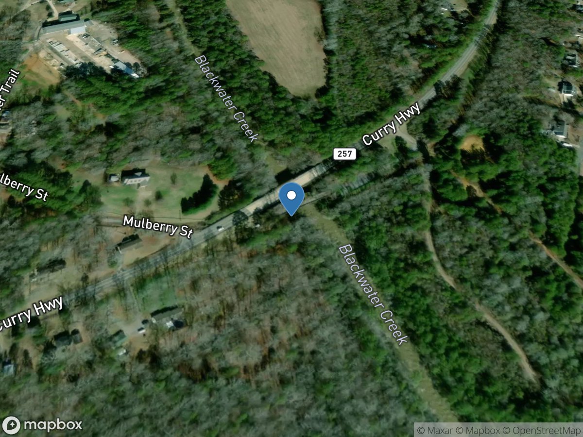 Blackwater Creek near Manchester AL location