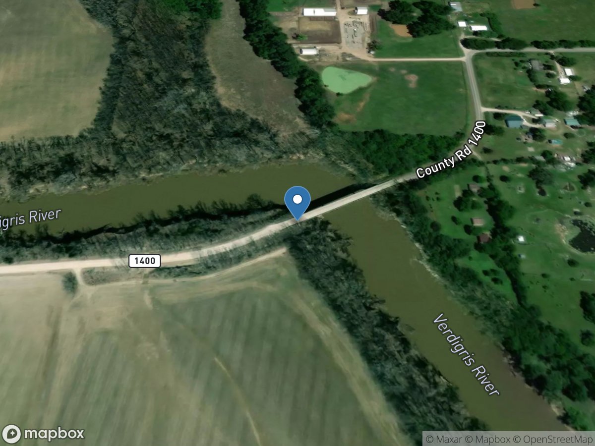 Verdigris River at Coffeyville, KS location