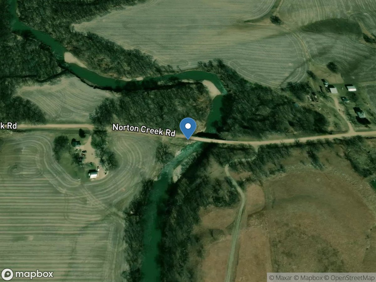 SF Cottonwood River near Bazaar, KS location