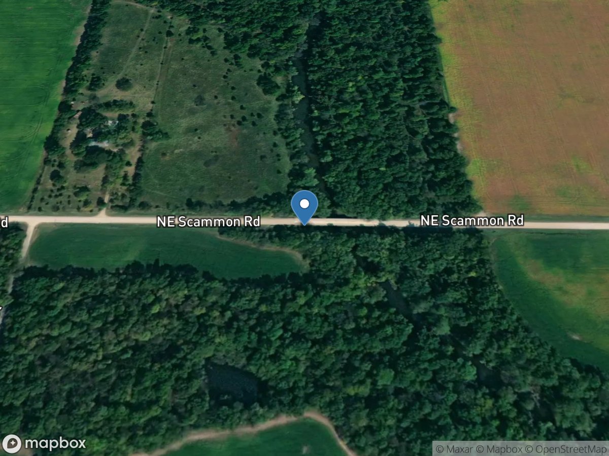 COW Creek Near SCAMMON, KS location