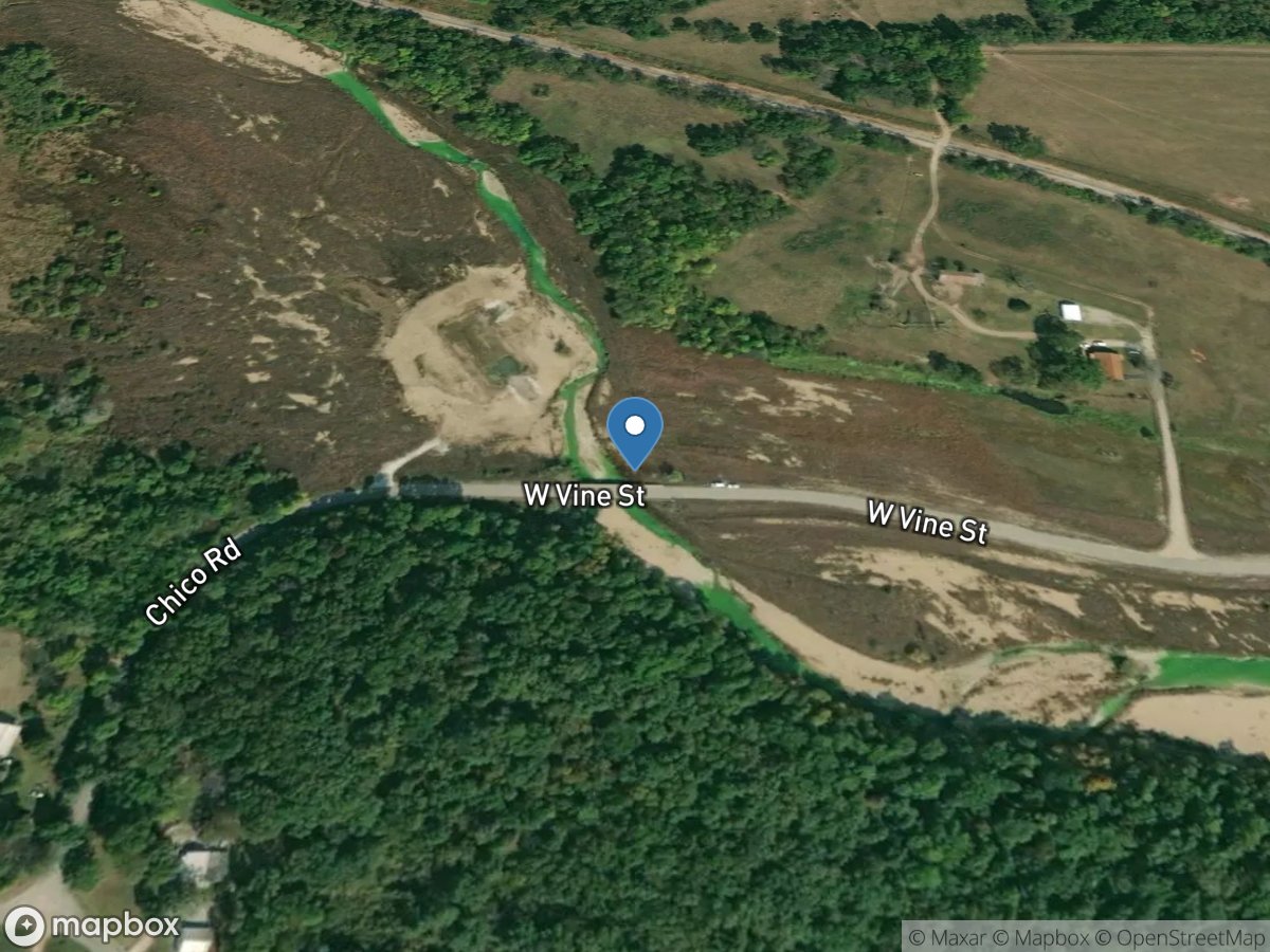 Short Creek at Vine ST near Galena, KS location