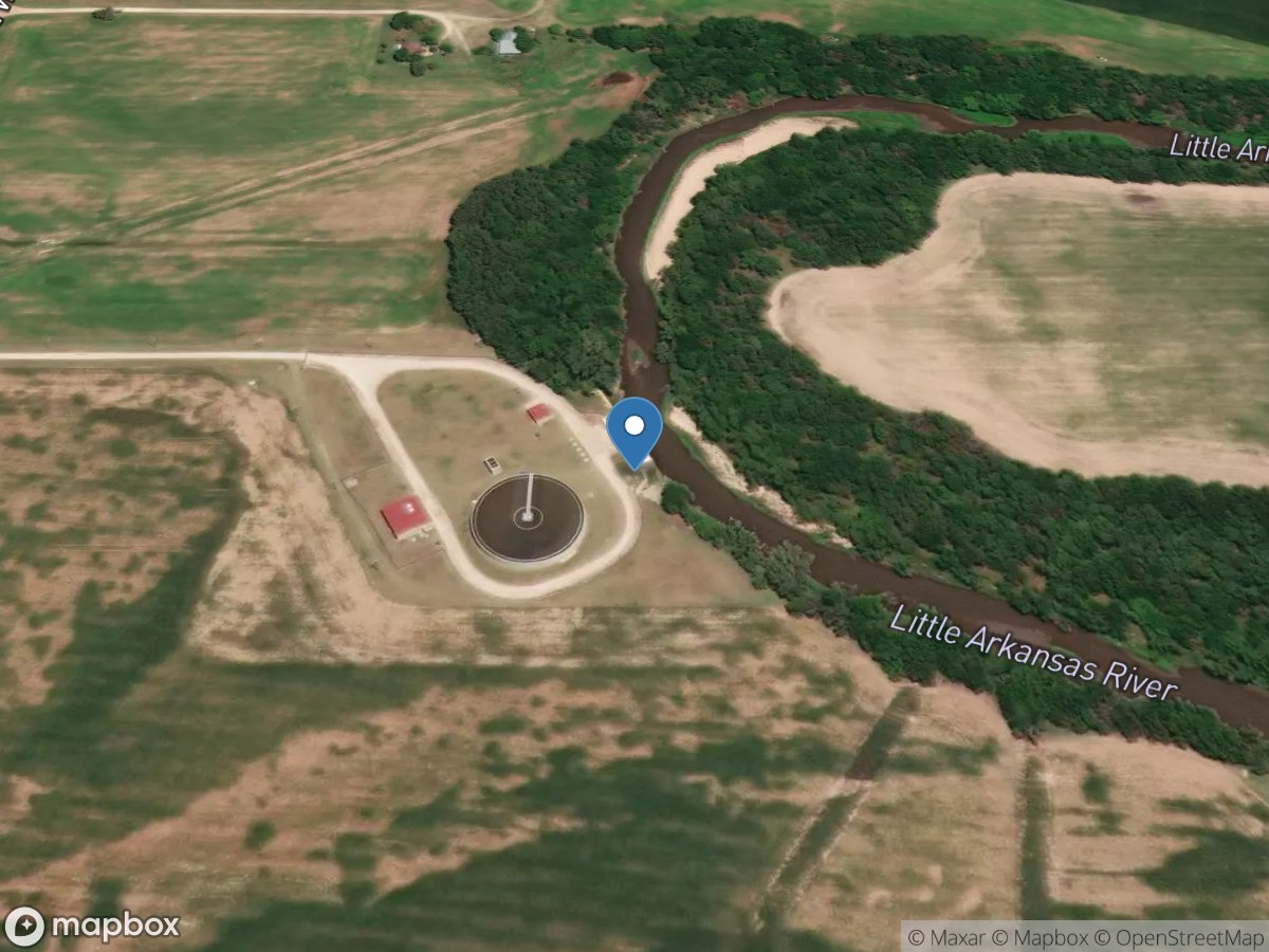 Discharge From L Arkansas River Asr near Sedgwick, KS location