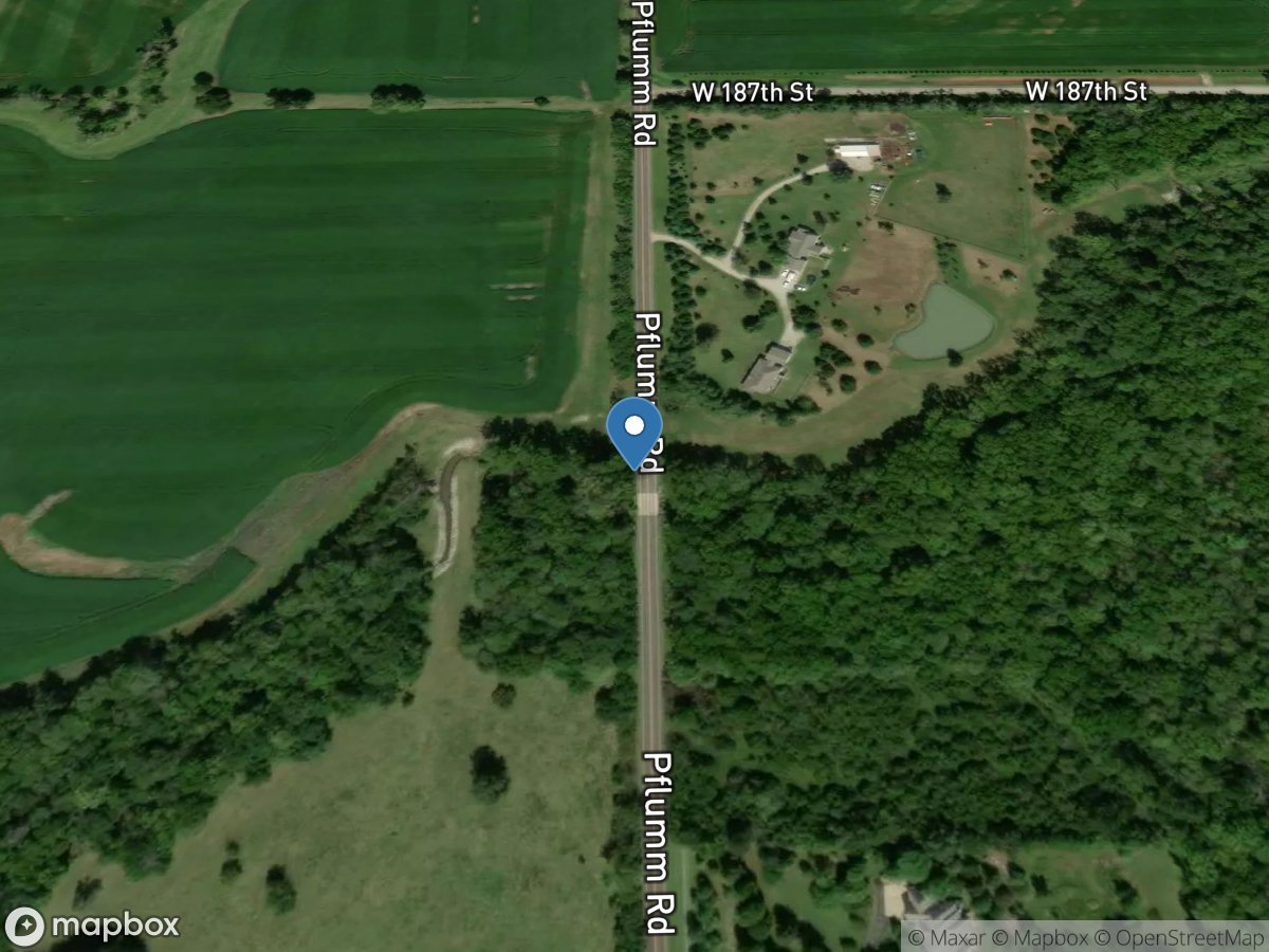 Wolf C Tributary at Pflumm RD, Olathe, KS location