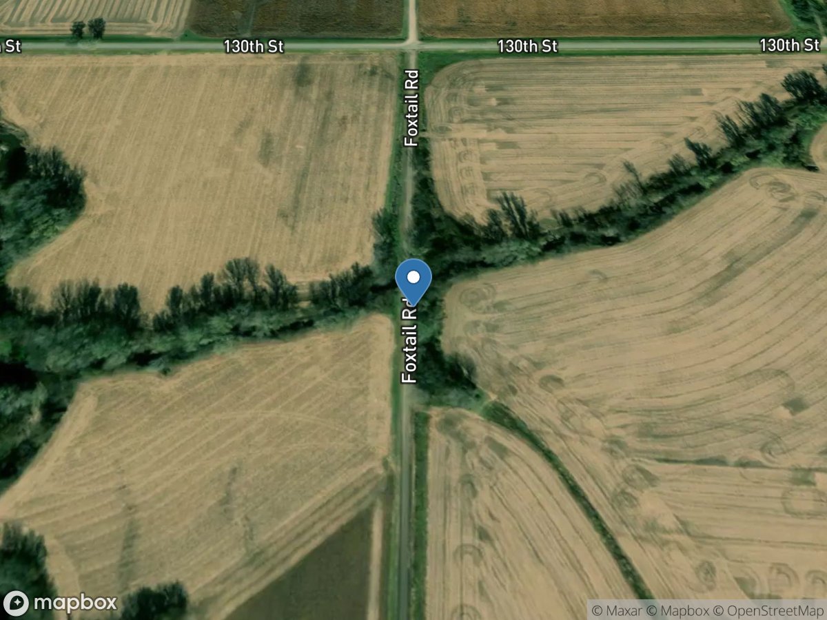 Unnamed Tributary at 130 ST and Foxtail R, Kickapoo, KS location