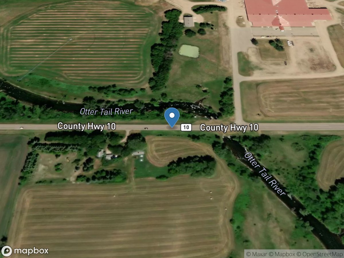 Otter Tail River near Elizabeth, MN location