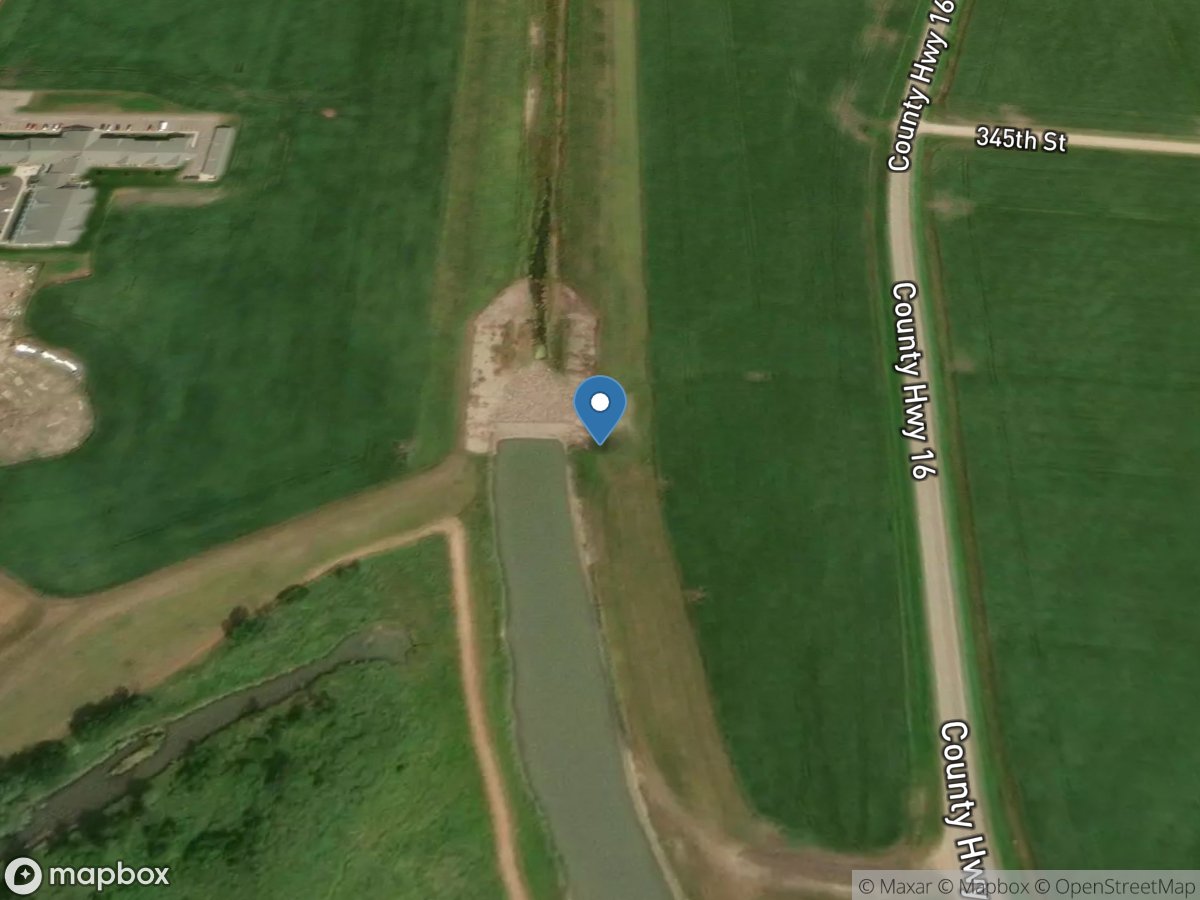 Otter Tail River Diversion at Breckenridge, MN location