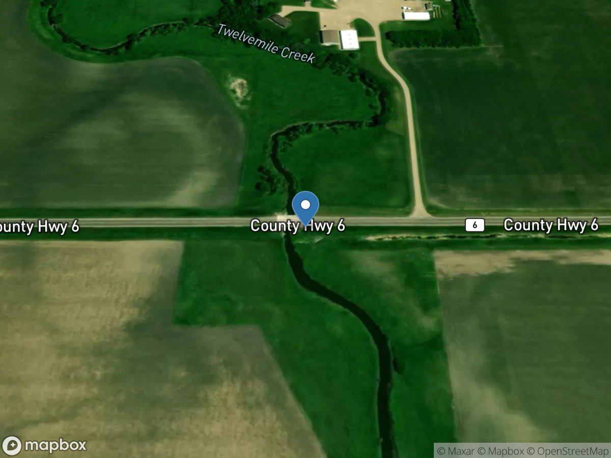 Twelvemile Creek at CO Road 6, near Dumont, MN location